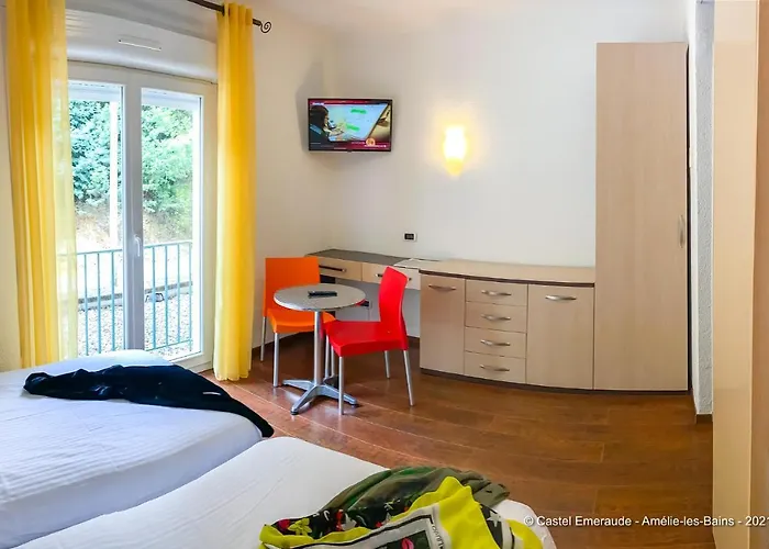 Apartmanhotel Castel Emeraude, Charme Et Caractere Amélie-les-Bains-Palalda