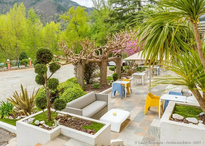 Castel Emeraude, Charme Et Caractere Apartmanhotel Amélie-les-Bains-Palalda